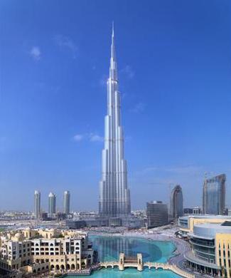 現在世界一高い超高層ビル「ブルジェ・ハリファ」